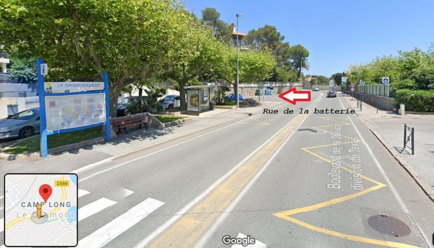 Joli studio A front de mer Saint-Raphaël Eksteriør bilde